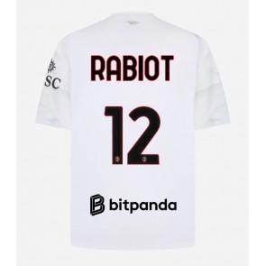 AC Milan Adrien Rabiot #12 Udebanetrøje 2026-27 Kortærmet